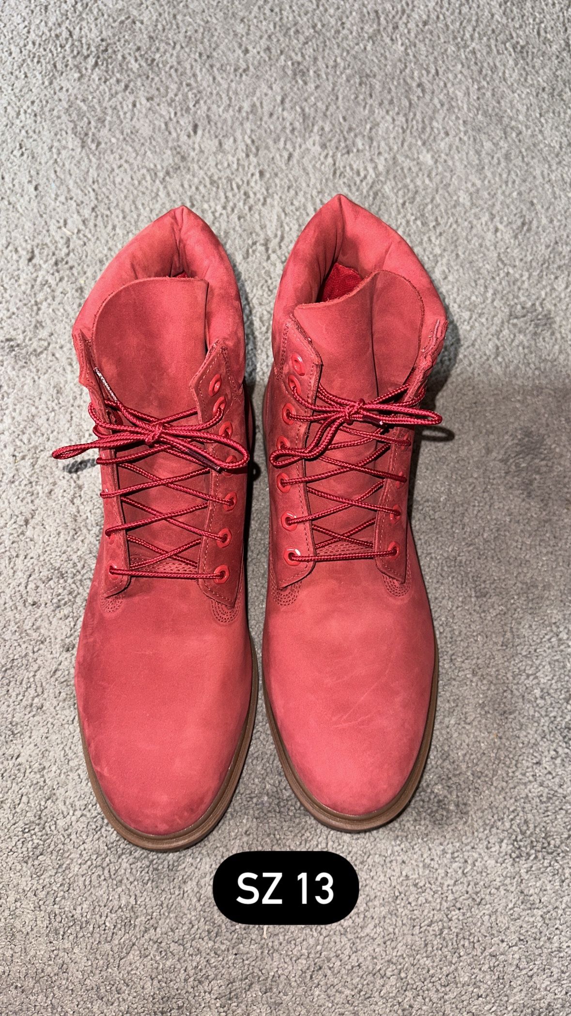 Timberland Red Boot 