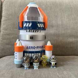 Ryan's World Galaxy Explorer Rocket Micro Figure Playset Toy