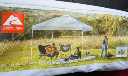 Ozark Trail 10x10 Straight Leg Canopy – Brand New, Never Opened