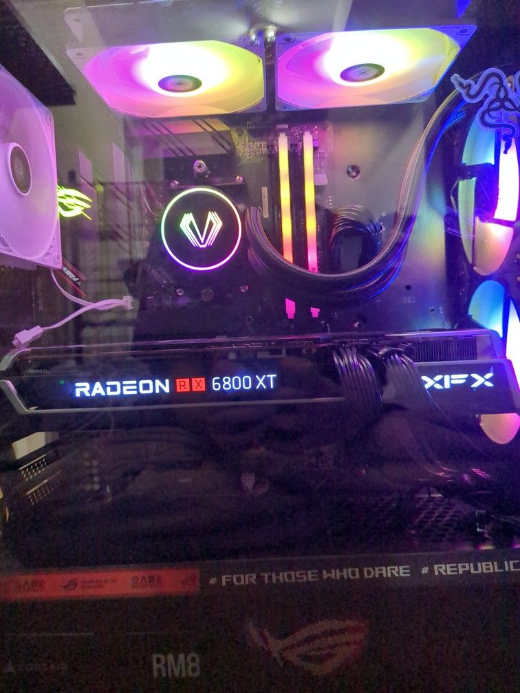 Xfx 6800xt PC Build