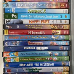 Children’s DVDs And DVD PLAYER