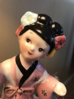 Japanese doll. 5" tall