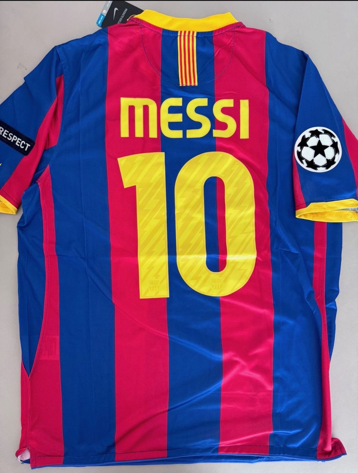 Messi Barcelona 2011 Soccer Jersey Retro