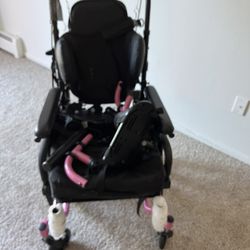 Wheel Chair Pink