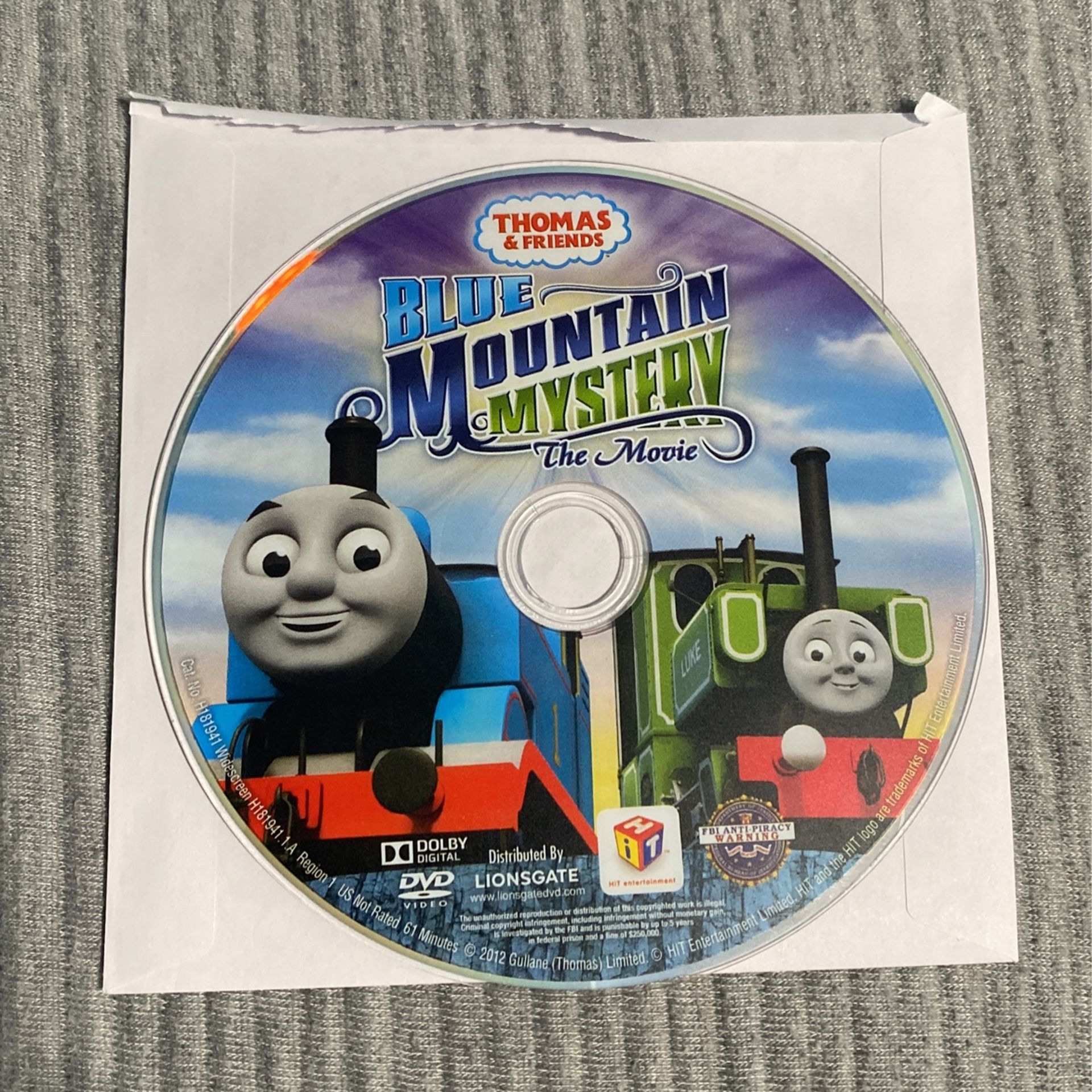 Thomas & Friends Blue Mountain Mystery DVD