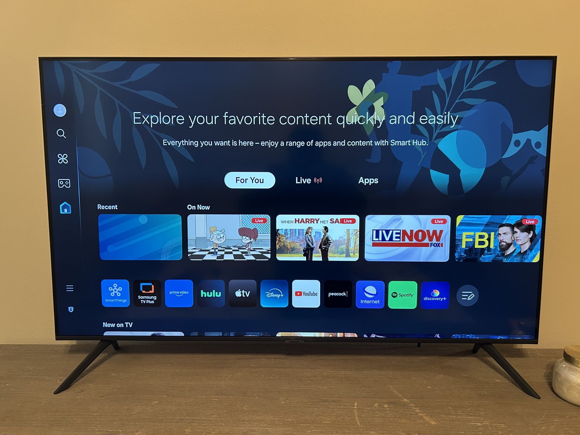 50” Samsung Smart TV