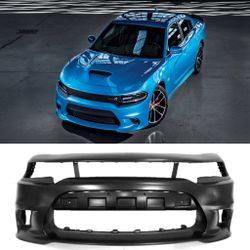 Front Bumper For Dodge Charger Hellcat Scat Pack GT R/T Fits 2015 to 2021