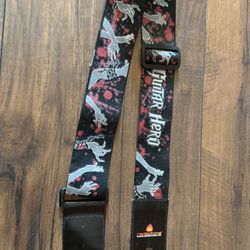 Guitar Hero Rock Band Special Edition Replacement Strap Only RARE RED OCTANE