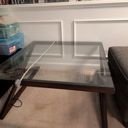 Glass Top Coffee Table