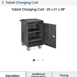 Tablet Charging Cart 