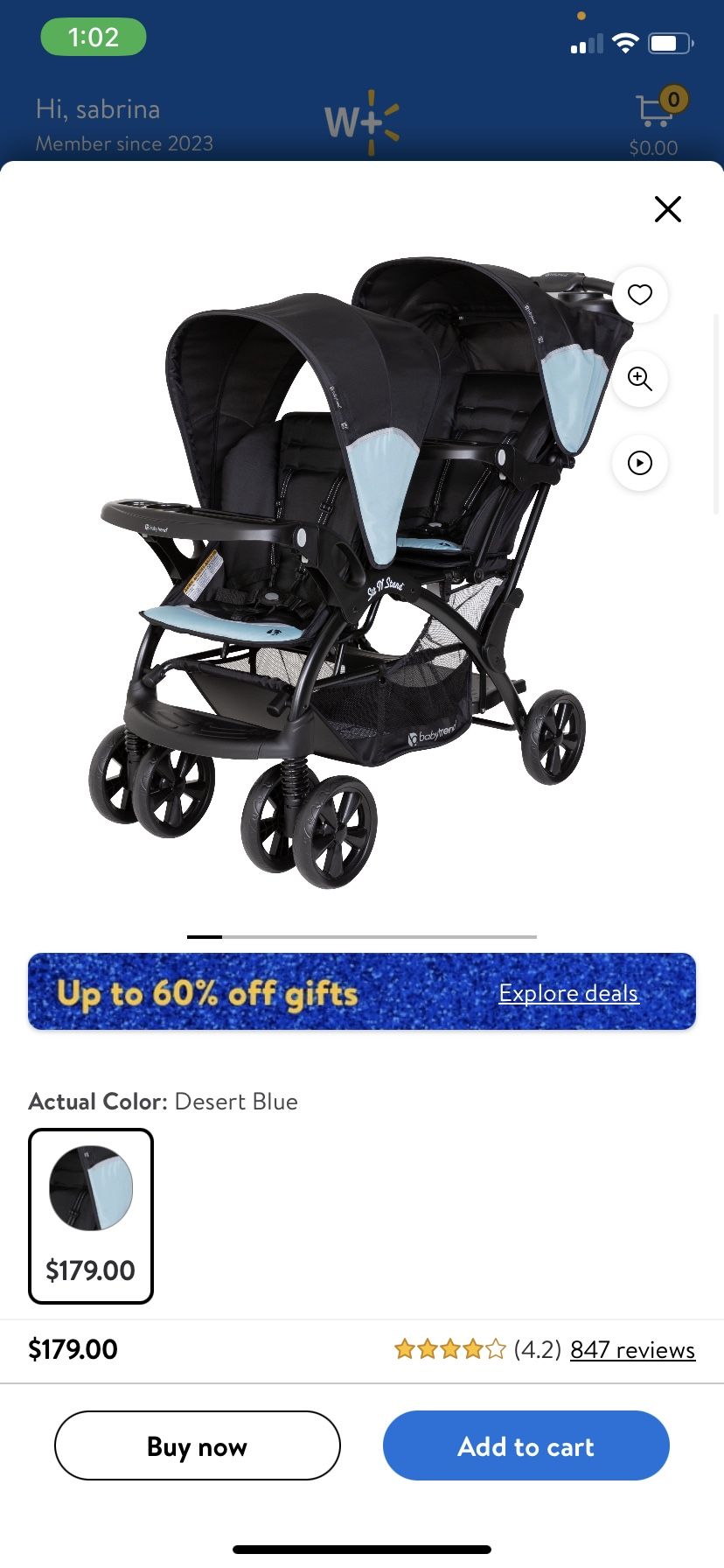 Double Stroller 