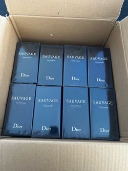 Box of Dior Sauvage edp