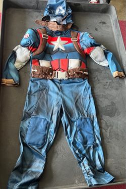 Captain America kids costume