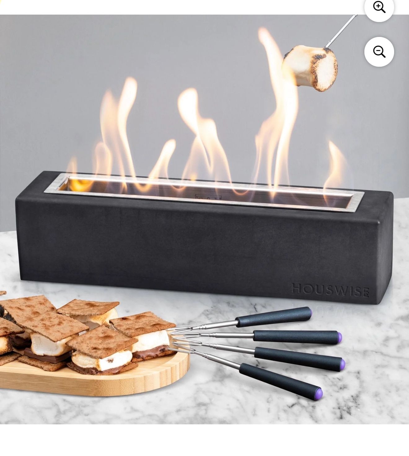 Tabletop Fire Pit- Great s’mores