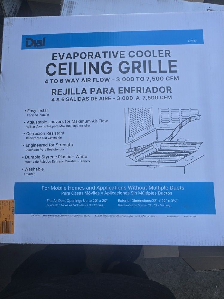 Evaporative Cooler Grille Kit