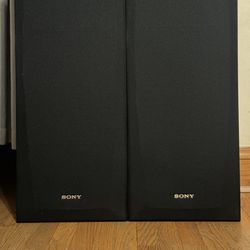 Sony Stereo Floor Standing Speakers