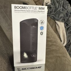 Scosche Industries BoomBottle MM Portable Bluetooth Speaker Waterproof, UNOPENED