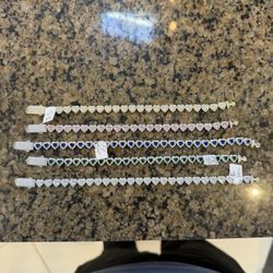 925 Silver CZ Women’s Bracelet 