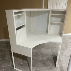 IKEA micke Corner Desk White 