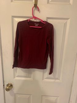 The Children’s Place Burgundy Long Sleeve Shirt