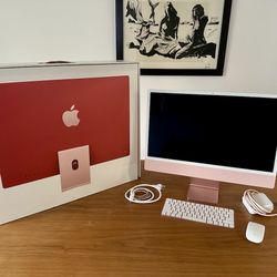 LIKE NEW 2021 iMac M1 With 16GB Memory