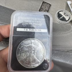 1990 1 Oz Silver Eagle