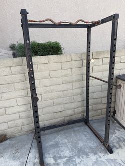 Power rack squat rack with pull up bar