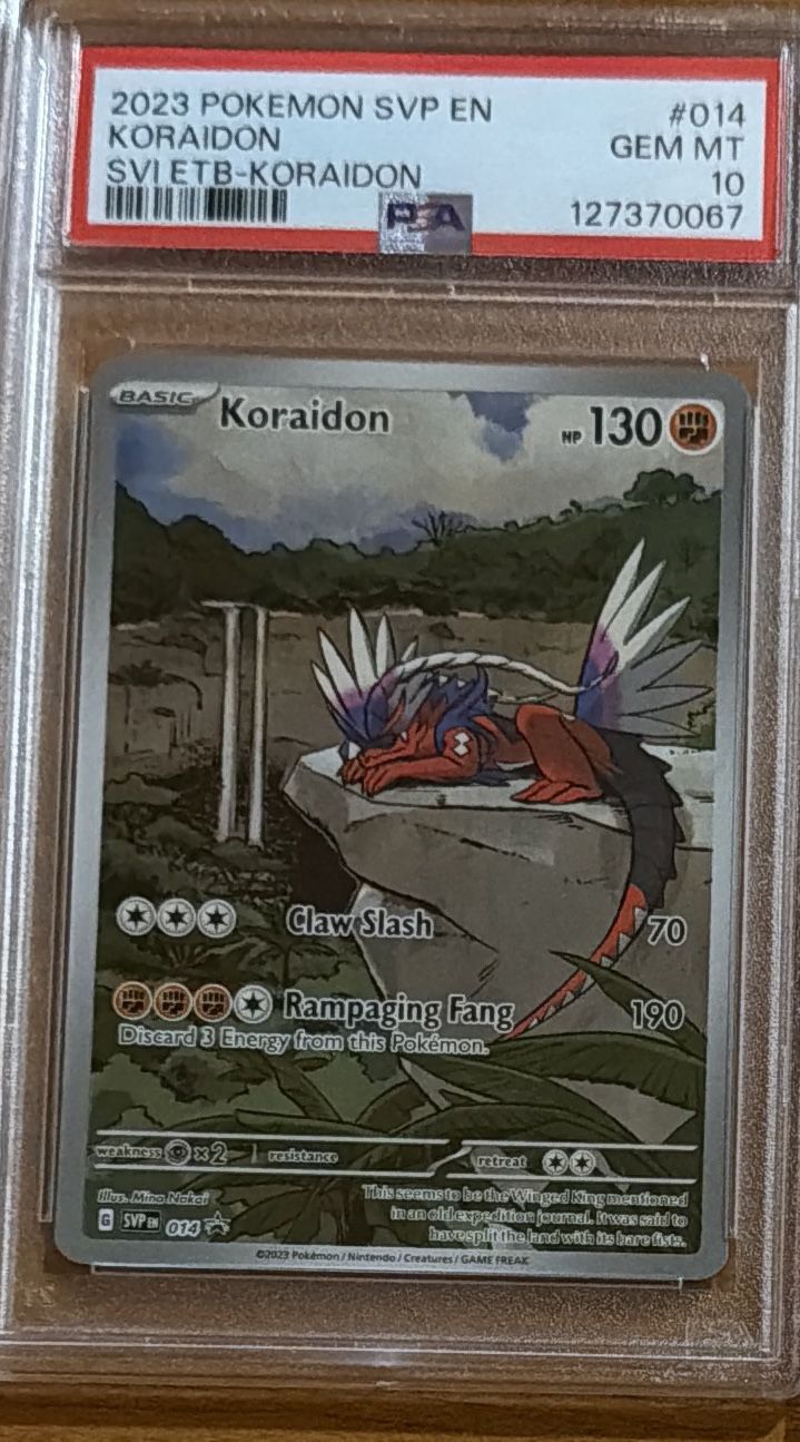 Koraidon Promo PSA 10
