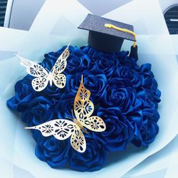 Graduation Enternal Rose Bouquet 💐.  Many Colors Available.  Make Your Order Today 
