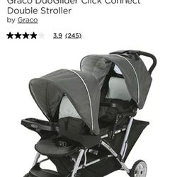  Double Stroller Graco Duo glider 