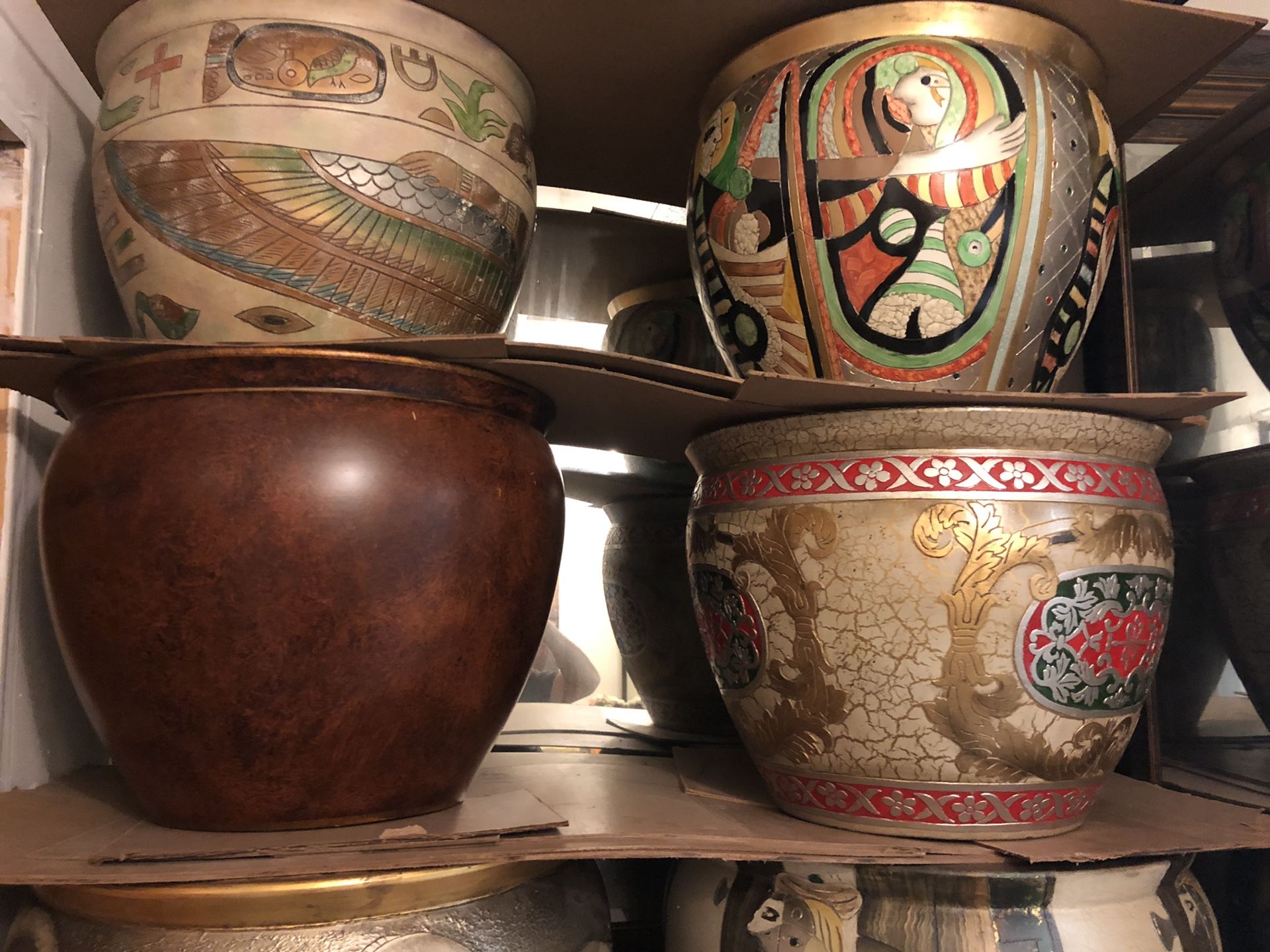 Ceramic Big Flower pots wholesale price