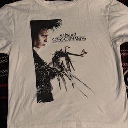 Edward Scissorhands cropped shirt