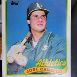 Jose Canseco Folder Card