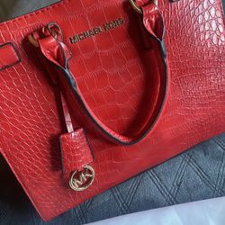 New Michael Kors aligátor Purse 