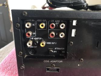 PANASONIC LX-K770U CD/LD MULTI LASER DISC PLAYER KARAOKE