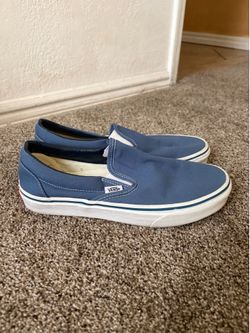 Vans Classic Slip Ons Navy Blue