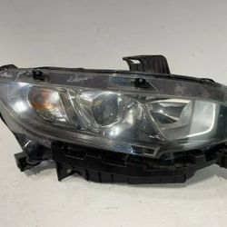 2018 2019 HONDA CIVIC HATCHBACK RIGHT SIDE HALOGEN HEADLIGHT HEADLAMP