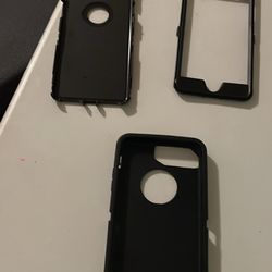 iPhone 6s And iPhone 8 Plus Case Black Strong Case