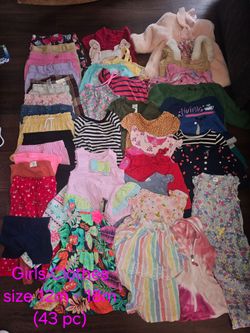 Baby Girl Clothes size 12m-18m (43pc)