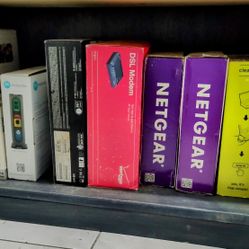 Electronics Modems Etc. All $135