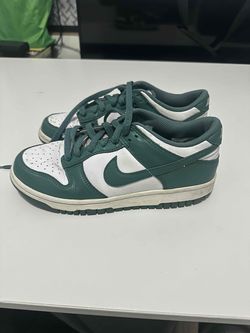 Nike Dunk Low Green/White - Men's US 7