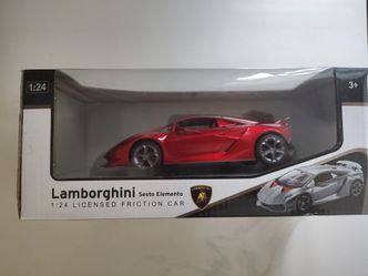 Lamborghini Siesto Elemento 1:24 LIC. Friction Car