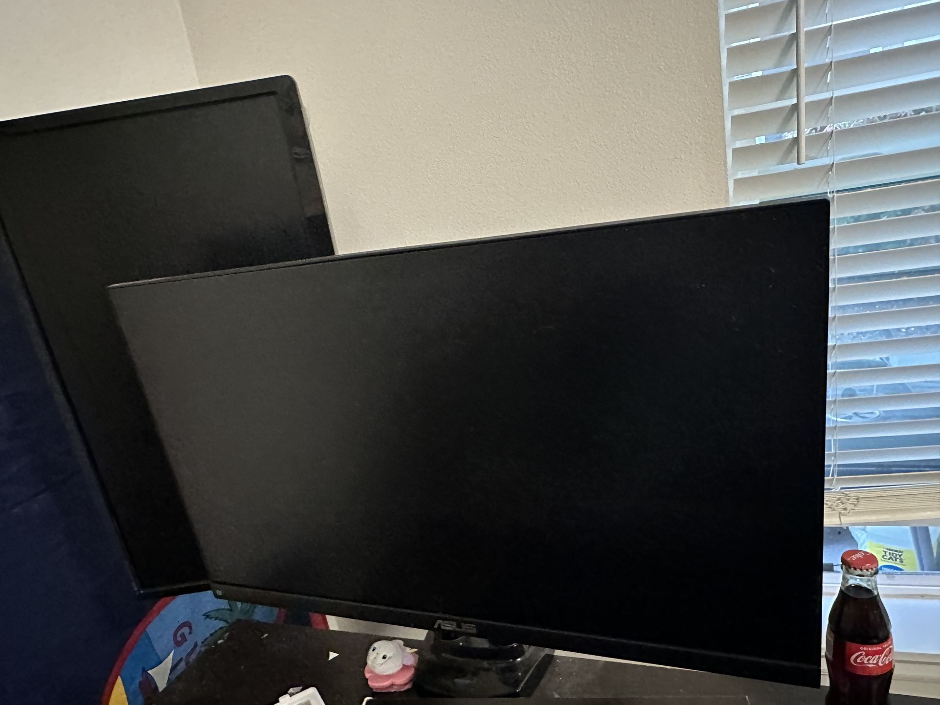 Dual Monitors With Mount 