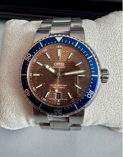 Oris TT1 Divers (contact info removed). Serviced July 2026