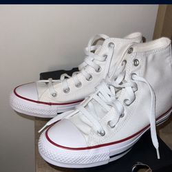 WHITE HIGH TOP CONVERSE