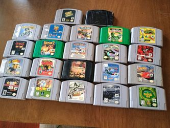 Nintendo 64 n64 cartridge lot all working