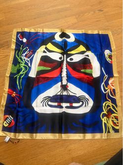 100% Pure Mulberry Silk Square Scarf