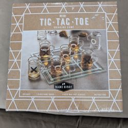 Brand New Tic Tac Toe Drinking Game