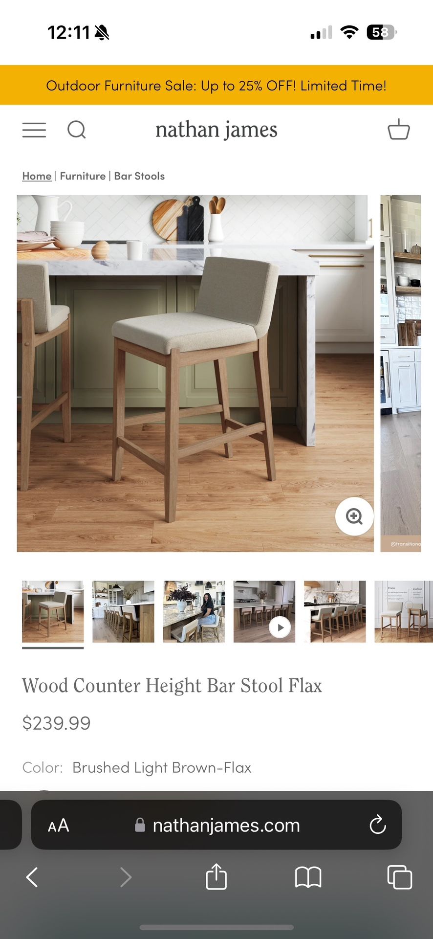Nathan James Stools
