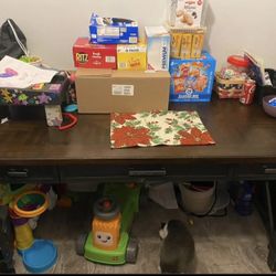 Beautiful Desk With Charging Port